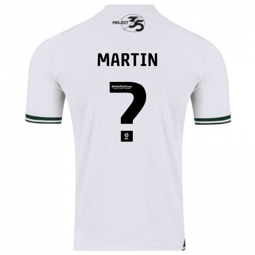 Niño Camiseta Matthew Martin #0 Blanco 2ª Equipación 2023/24 La Camisa Chile