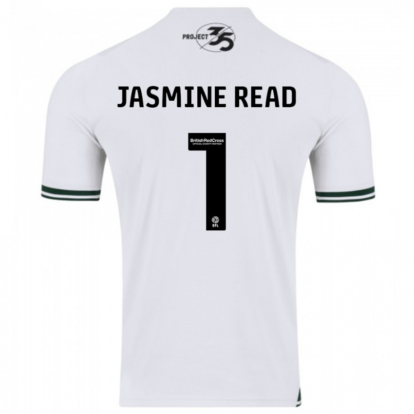 Niño Camiseta Jasmine Read #1 Blanco 2ª Equipación 2023/24 La Camisa Chile