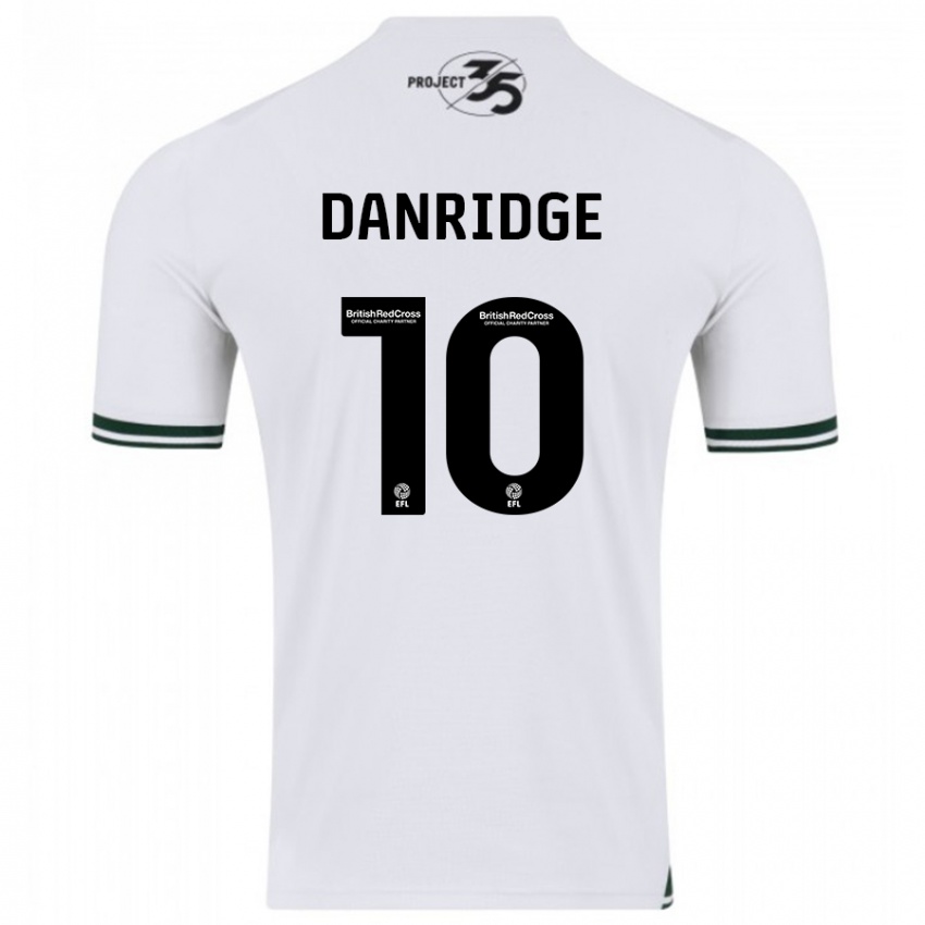 Niño Camiseta Rebecca Danridge #10 Blanco 2ª Equipación 2023/24 La Camisa Chile