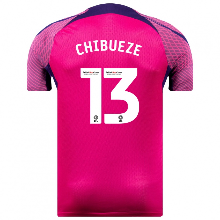 Niño Camiseta Kelechi Chibueze #13 Morado 2ª Equipación 2023/24 La Camisa Chile