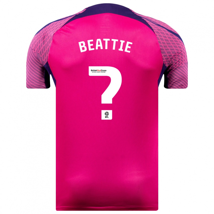 Niño Camiseta Kailem Beattie #0 Morado 2ª Equipación 2023/24 La Camisa Chile