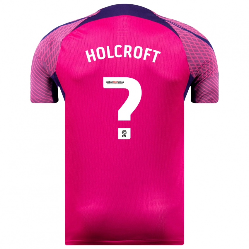 Niño Camiseta Finlay Holcroft #0 Morado 2ª Equipación 2023/24 La Camisa Chile