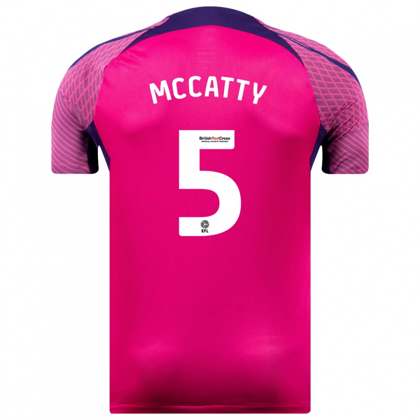 Niño Camiseta Grace Mccatty #5 Morado 2ª Equipación 2023/24 La Camisa Chile