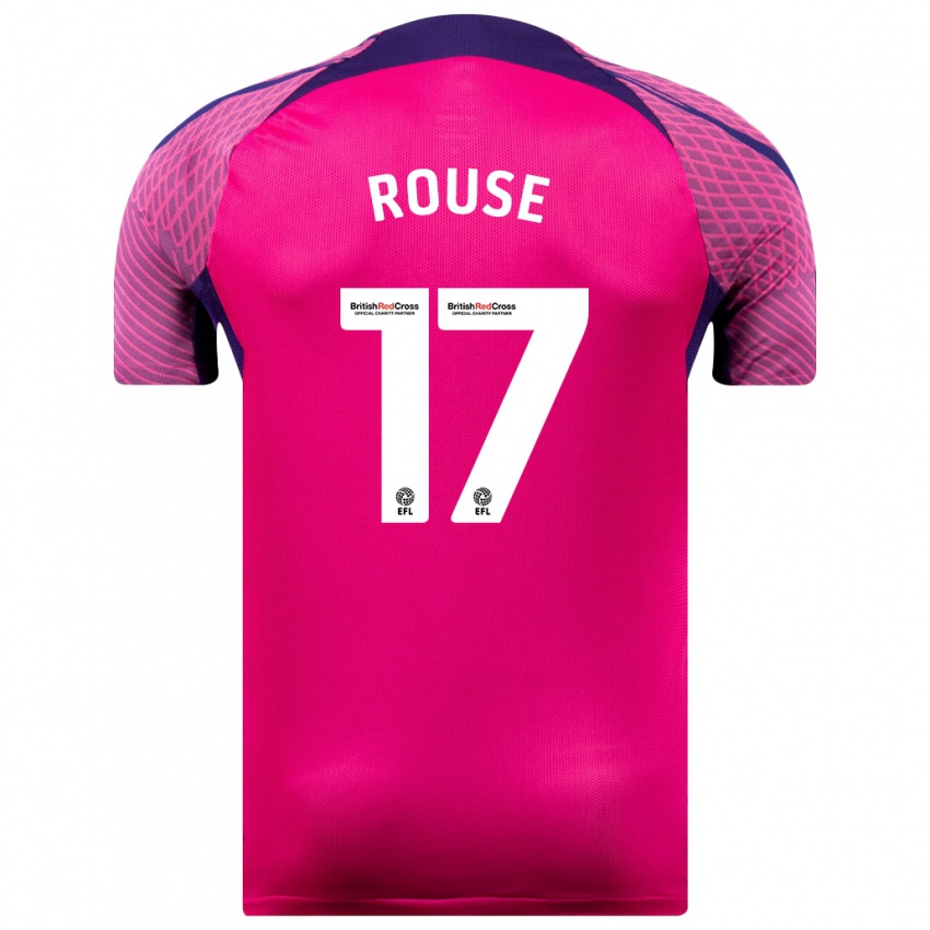 Niño Camiseta Mollie Rouse #17 Morado 2ª Equipación 2023/24 La Camisa Chile