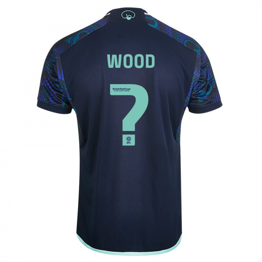 Niño Camiseta Oliver Wood #0 Azul 2ª Equipación 2023/24 La Camisa Chile