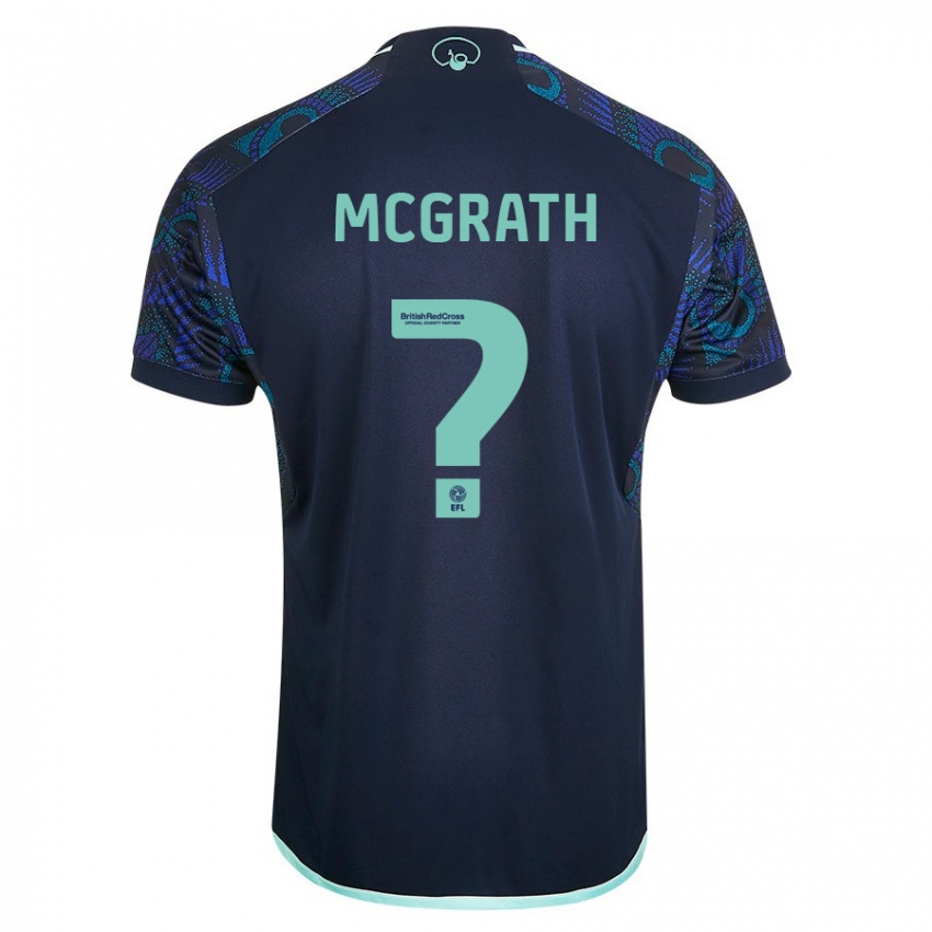 Niño Camiseta Ronnie Mcgrath #0 Azul 2ª Equipación 2023/24 La Camisa Chile