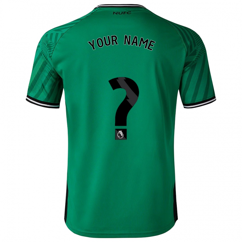 Niño Camiseta Su Nombre #0 Verde 2ª Equipación 2023/24 La Camisa Chile