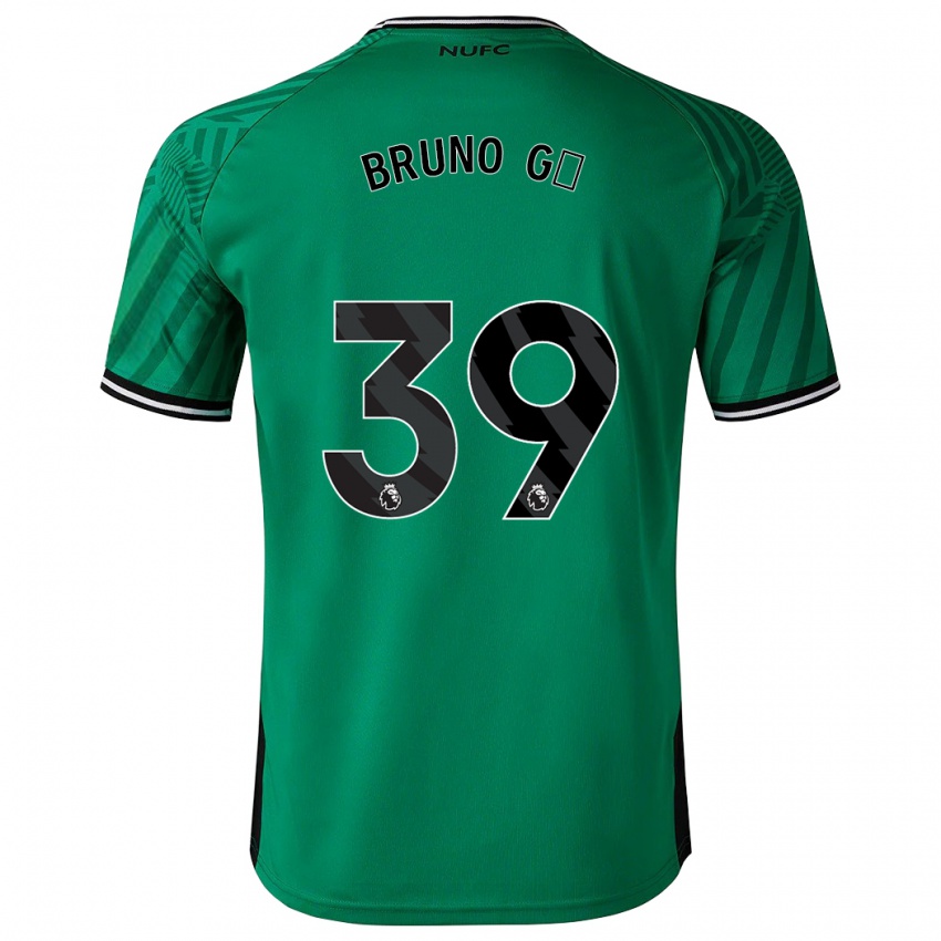 Niño Camiseta Bruno Guimaraes #39 Verde 2ª Equipación 2023/24 La Camisa Chile