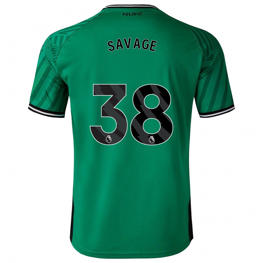 Niño Camiseta Remi Savage #38 Verde 2ª Equipación 2023/24 La Camisa Chile