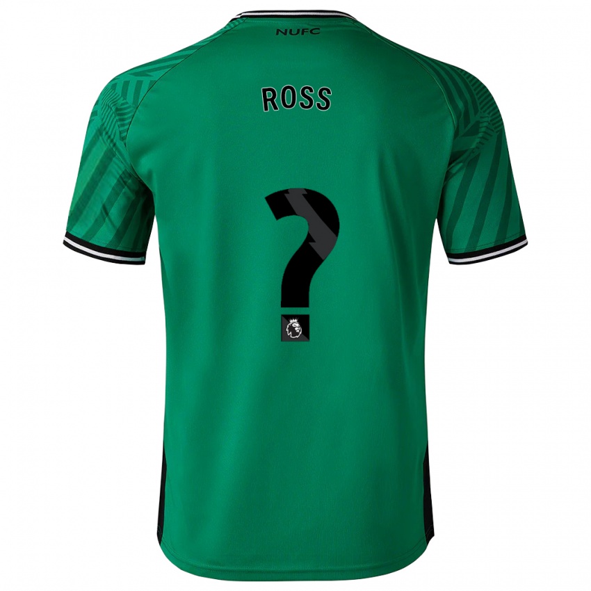 Niño Camiseta Taylor Ross #0 Verde 2ª Equipación 2023/24 La Camisa Chile