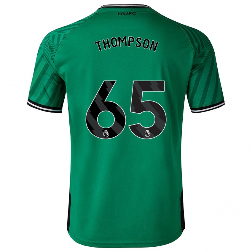Niño Camiseta Ciaran Thompson #65 Verde 2ª Equipación 2023/24 La Camisa Chile