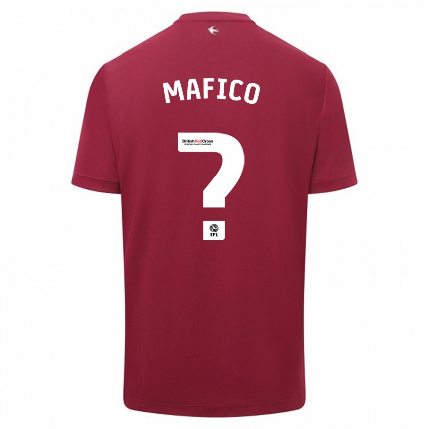 Niño Camiseta Dakarai Mafico #0 Rojo 2ª Equipación 2023/24 La Camisa Chile