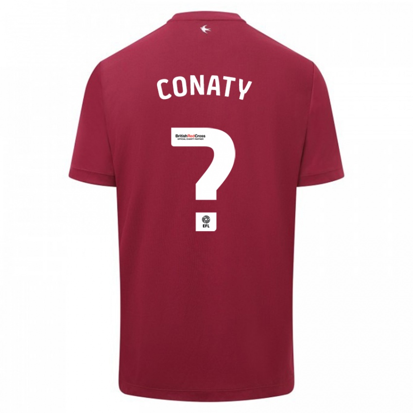 Niño Camiseta Keano Conaty #0 Rojo 2ª Equipación 2023/24 La Camisa Chile