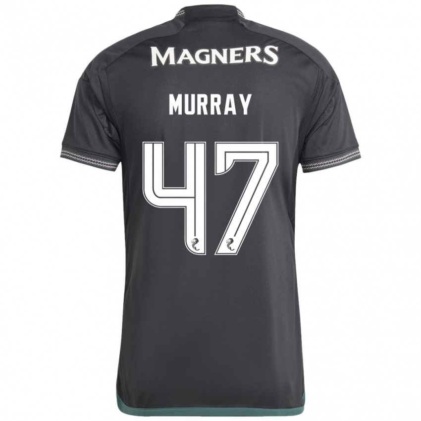 Niño Camiseta Dane Murray #47 Negro 2ª Equipación 2023/24 La Camisa Chile