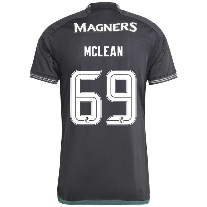 Niño Camiseta Kai Mclean #69 Negro 2ª Equipación 2023/24 La Camisa Chile