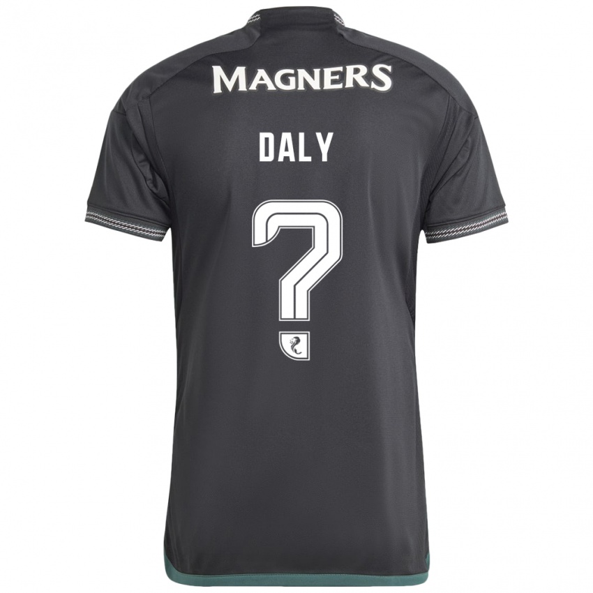 Niño Camiseta Kayden Daly #0 Negro 2ª Equipación 2023/24 La Camisa Chile