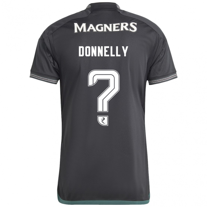 Niño Camiseta Jacob Donnelly #0 Negro 2ª Equipación 2023/24 La Camisa Chile