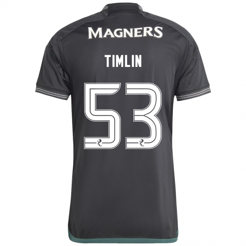 Niño Camiseta Sophie Timlin #53 Negro 2ª Equipación 2023/24 La Camisa Chile