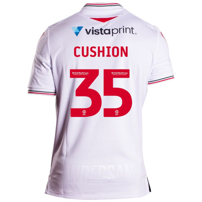 Niño Camiseta Owen Cushion #35 Blanco 2ª Equipación 2023/24 La Camisa Chile