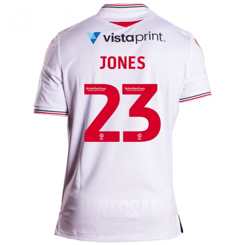 Niño Camiseta Ruby Jones #23 Blanco 2ª Equipación 2023/24 La Camisa Chile