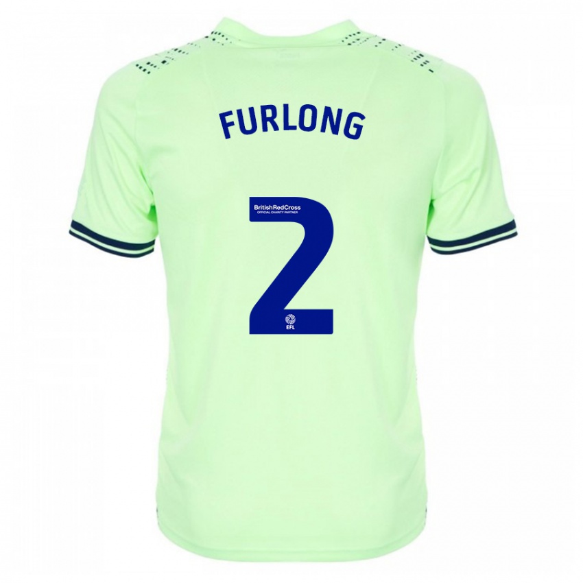 Niño Camiseta Darnell Furlong #2 Armada 2ª Equipación 2023/24 La Camisa Chile