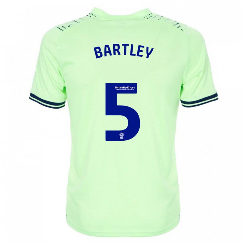 Niño Camiseta Kyle Bartley #5 Armada 2ª Equipación 2023/24 La Camisa Chile