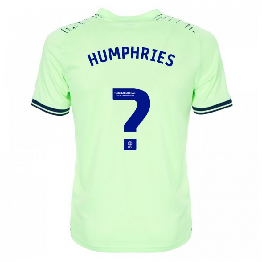 Niño Camiseta Evan Humphries #0 Armada 2ª Equipación 2023/24 La Camisa Chile