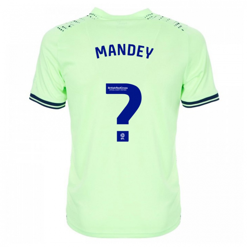 Niño Camiseta Souleyman Mandey #0 Armada 2ª Equipación 2023/24 La Camisa Chile