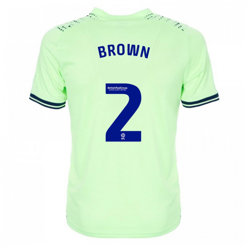 Niño Camiseta Ashlee Brown #2 Armada 2ª Equipación 2023/24 La Camisa Chile