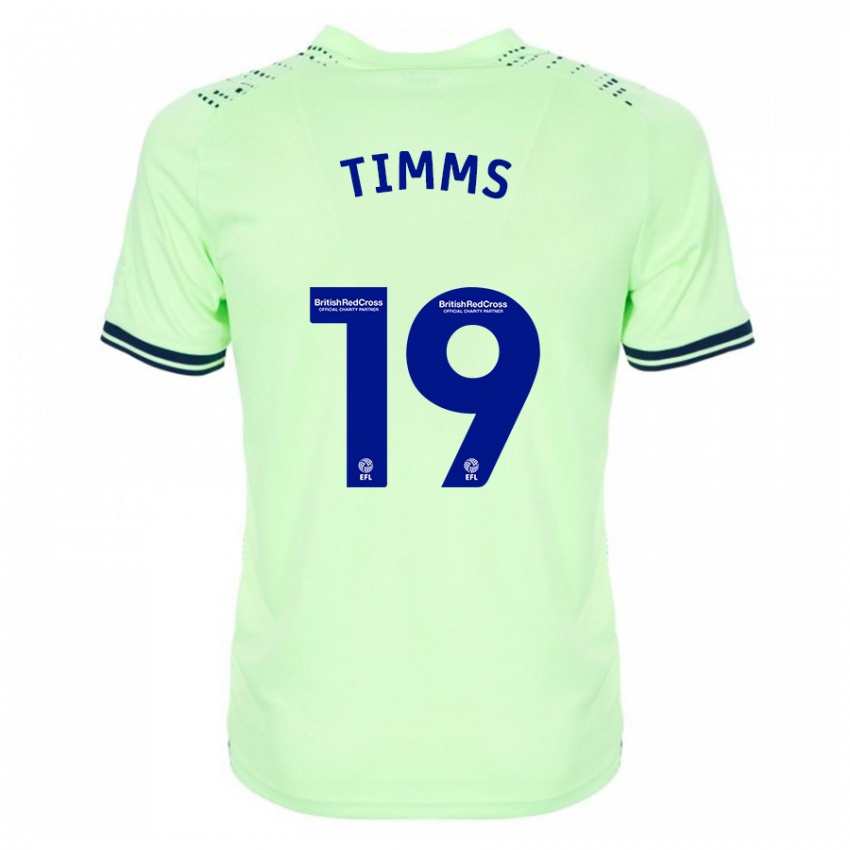 Niño Camiseta Maria Timms #19 Armada 2ª Equipación 2023/24 La Camisa Chile