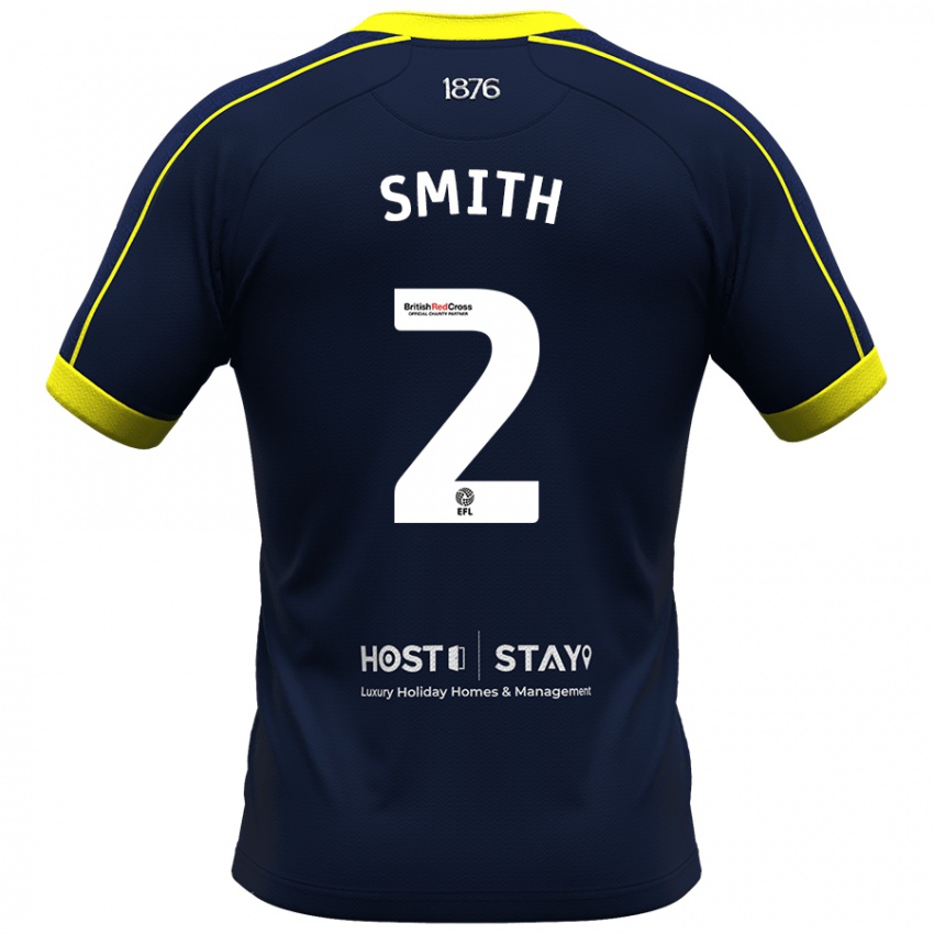 Niño Camiseta Tommy Smith #2 Armada 2ª Equipación 2023/24 La Camisa Chile