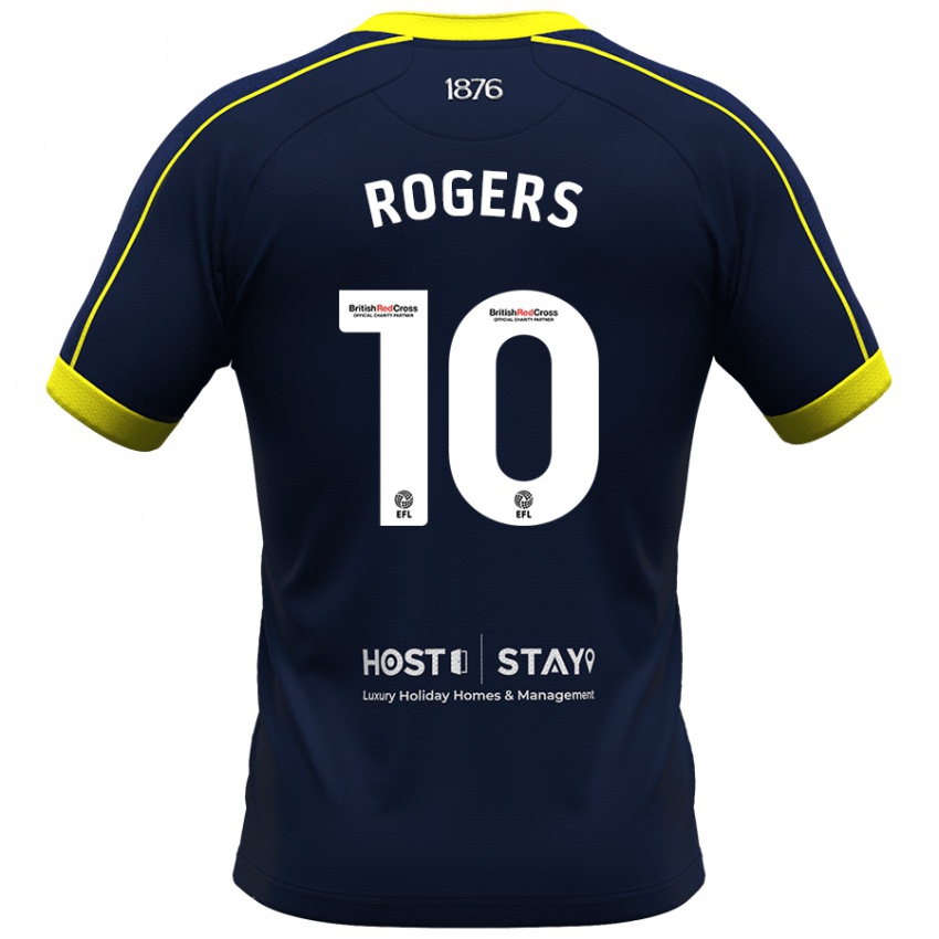 Niño Camiseta Morgan Rogers #10 Armada 2ª Equipación 2023/24 La Camisa Chile