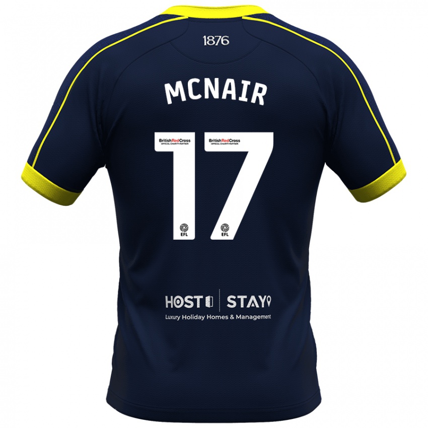 Niño Camiseta Paddy Mcnair #17 Armada 2ª Equipación 2023/24 La Camisa Chile