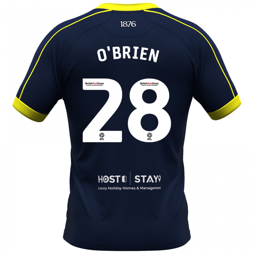 Niño Camiseta Lewis O'brien #28 Armada 2ª Equipación 2023/24 La Camisa Chile