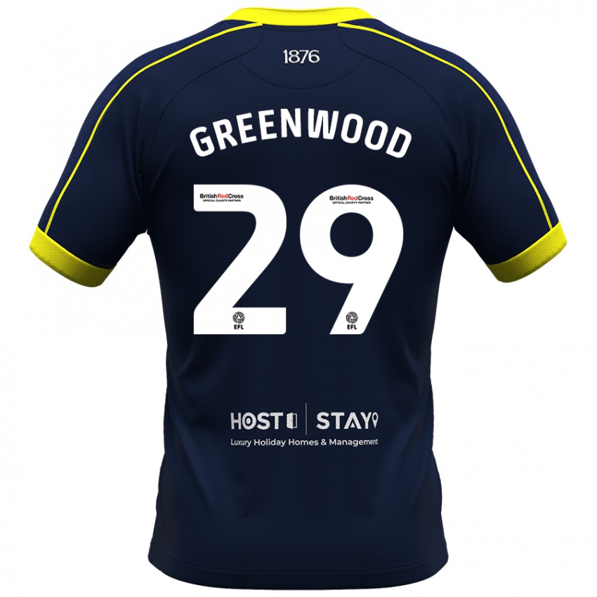 Niño Camiseta Sam Greenwood #29 Armada 2ª Equipación 2023/24 La Camisa Chile