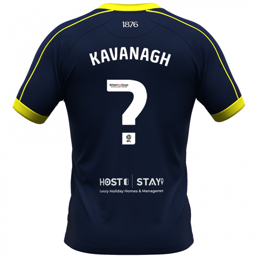 Niño Camiseta Calum Kavanagh #0 Armada 2ª Equipación 2023/24 La Camisa Chile