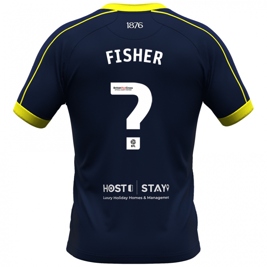 Niño Camiseta Nathan Fisher #0 Armada 2ª Equipación 2023/24 La Camisa Chile
