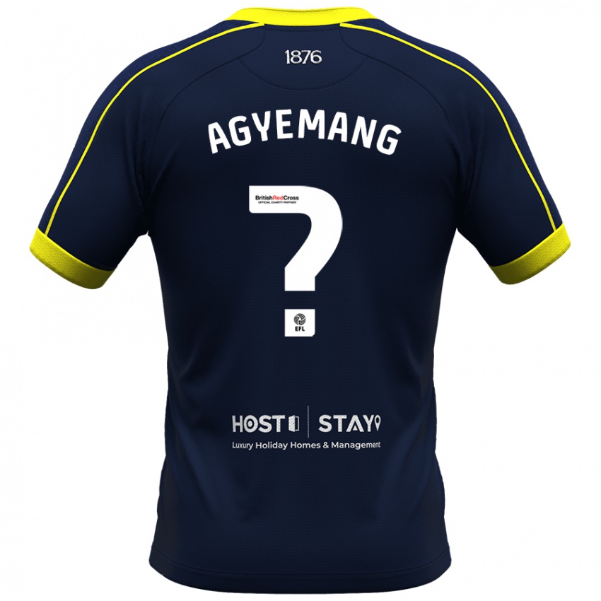 Niño Camiseta Terrell Agyemang #0 Armada 2ª Equipación 2023/24 La Camisa Chile