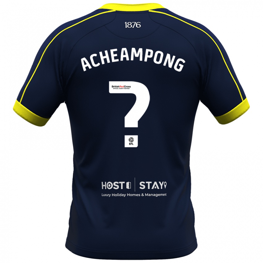 Niño Camiseta Prince Acheampong #0 Armada 2ª Equipación 2023/24 La Camisa Chile