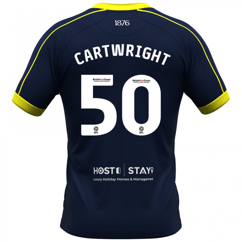 Niño Camiseta Fin Cartwright #50 Armada 2ª Equipación 2023/24 La Camisa Chile