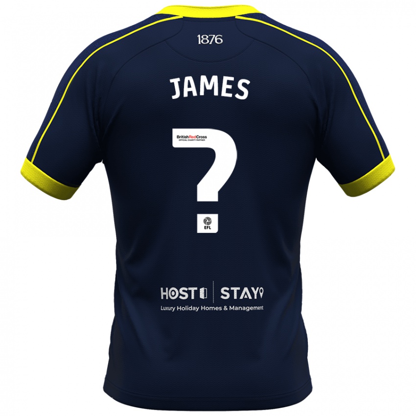 Niño Camiseta Daniel James #0 Armada 2ª Equipación 2023/24 La Camisa Chile