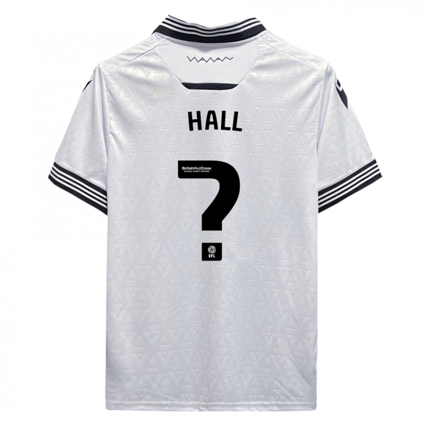 Niño Camiseta Jack Hall #0 Blanco 2ª Equipación 2023/24 La Camisa Chile