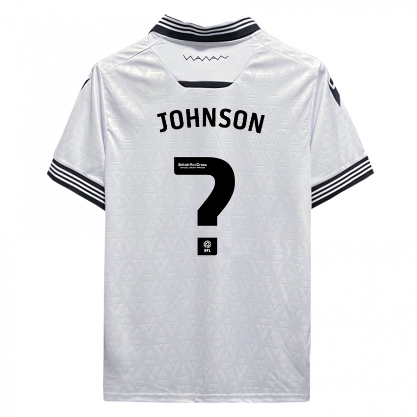 Niño Camiseta Reece Johnson #0 Blanco 2ª Equipación 2023/24 La Camisa Chile