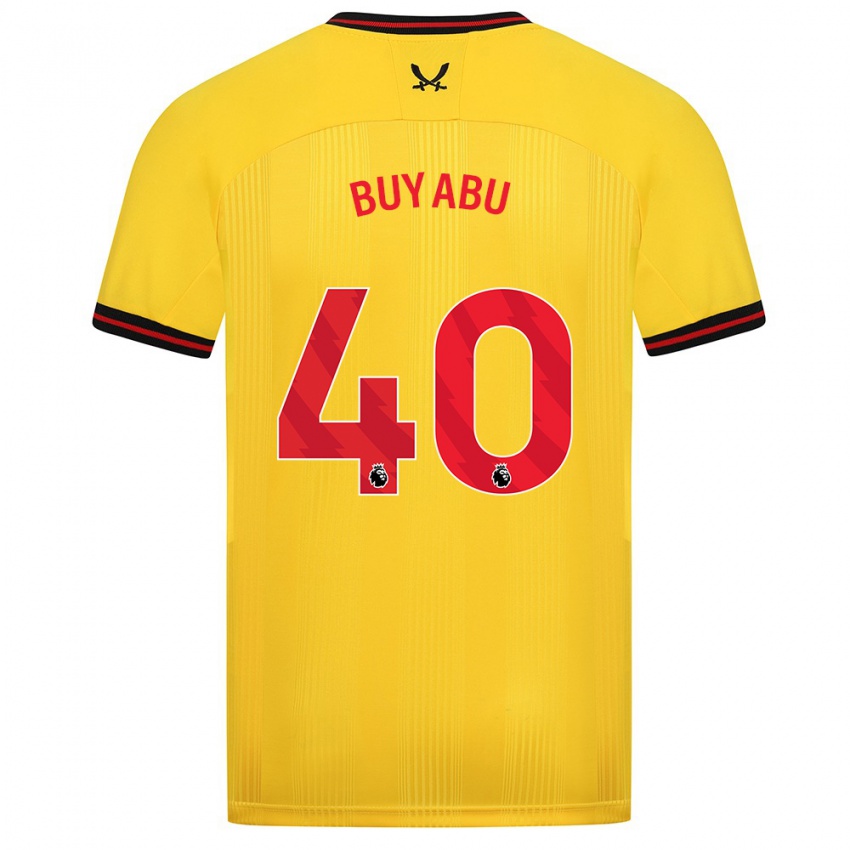 Niño Camiseta Jili Buyabu #40 Amarillo 2ª Equipación 2023/24 La Camisa Chile