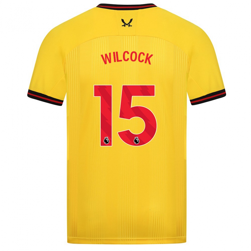 Niño Camiseta Tamara Wilcock #15 Amarillo 2ª Equipación 2023/24 La Camisa Chile