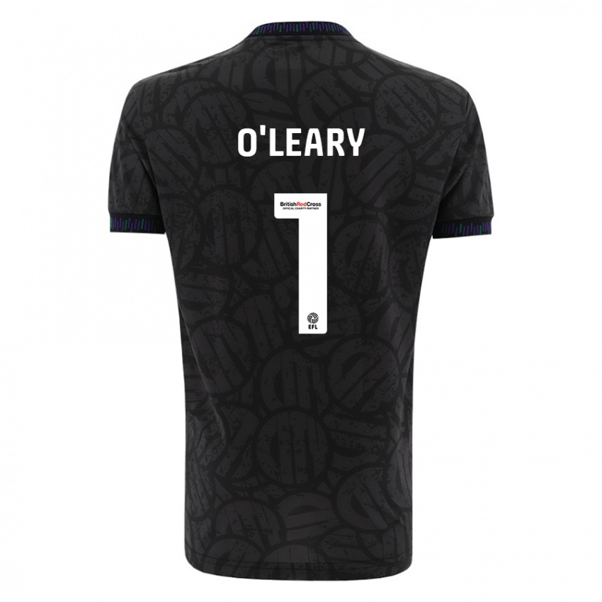 Niño Camiseta Max O'leary #1 Negro 2ª Equipación 2023/24 La Camisa Chile