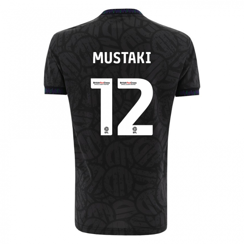 Niño Camiseta Chloe Mustaki #12 Negro 2ª Equipación 2023/24 La Camisa Chile