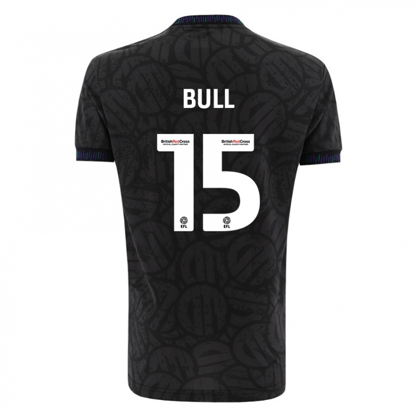 Niño Camiseta Jasmine Bull #15 Negro 2ª Equipación 2023/24 La Camisa Chile