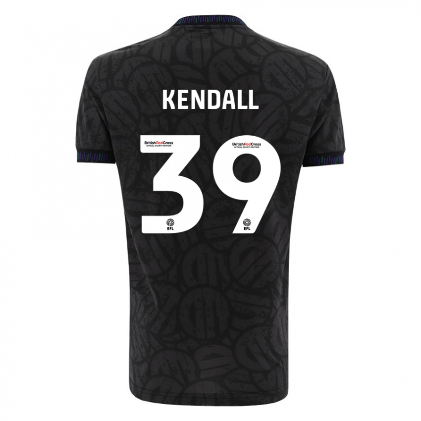 Niño Camiseta Maya Kendall #39 Negro 2ª Equipación 2023/24 La Camisa Chile