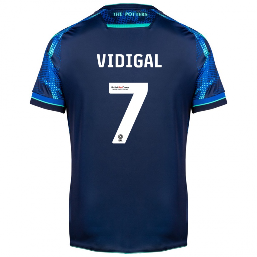 Niño Camiseta André Vidigal #7 Armada 2ª Equipación 2023/24 La Camisa Chile